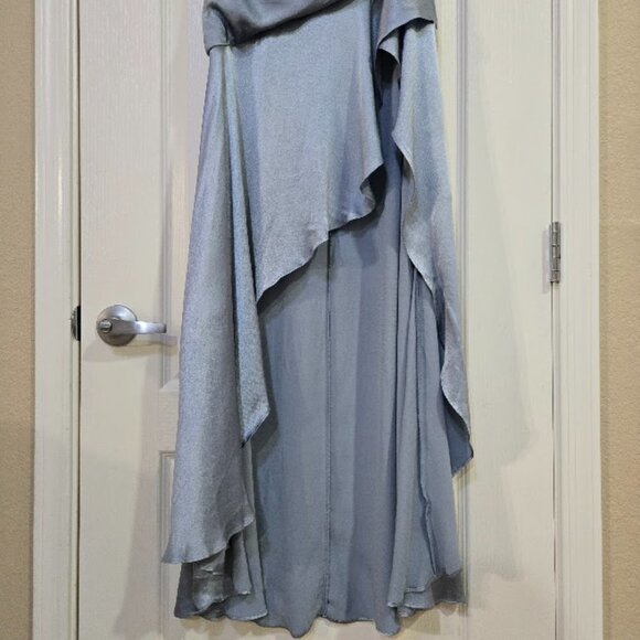 NWT Bardot Lorenza Midi Dress in Dustblue Size 4 - Picture 6 of 12